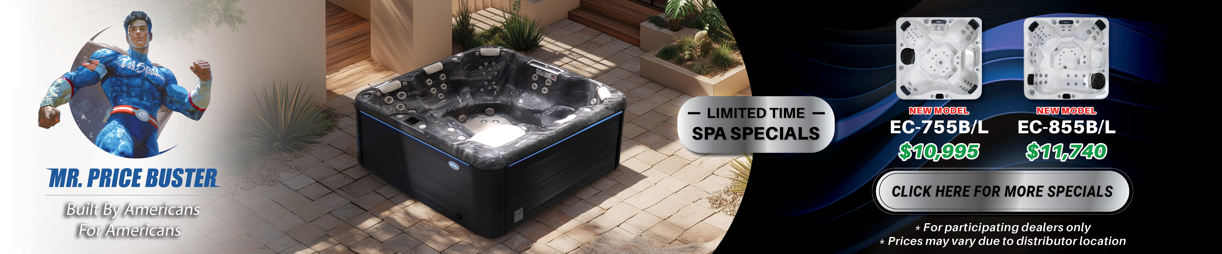 Calspas hot tub being used in a family setting - Richland