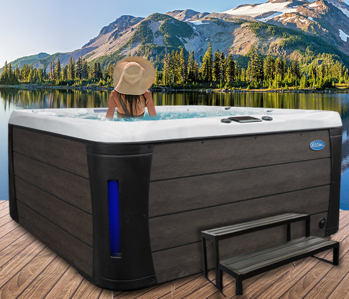 Calspas hot tub being used in a family setting - hot tubs spas for sale Richland